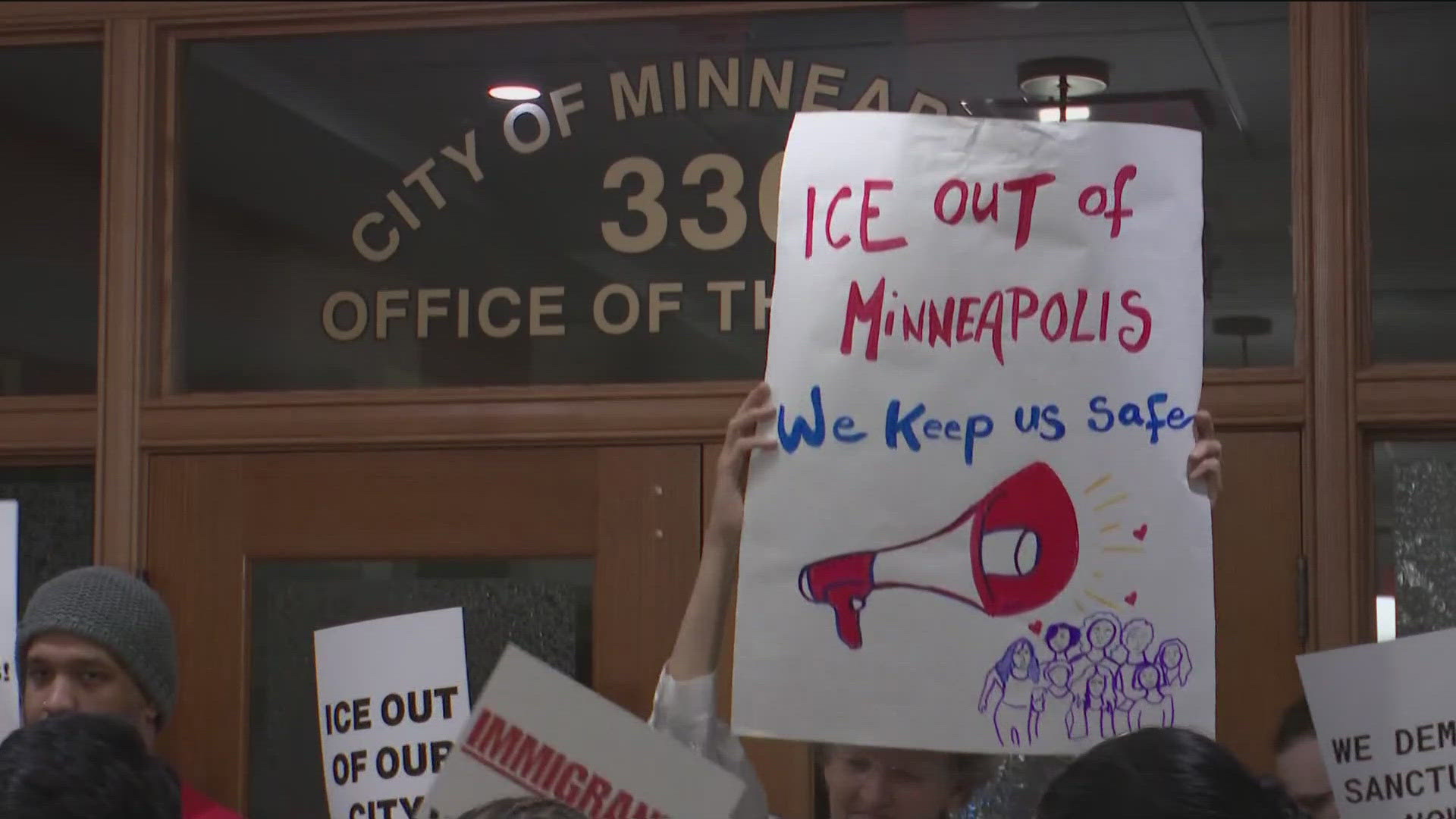 There is new pushback following Tuesday's federal raid in south Minneapolis. 