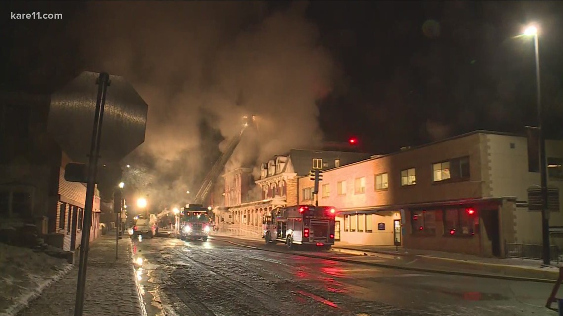 Crews battle fire at historic Archer House River Inn