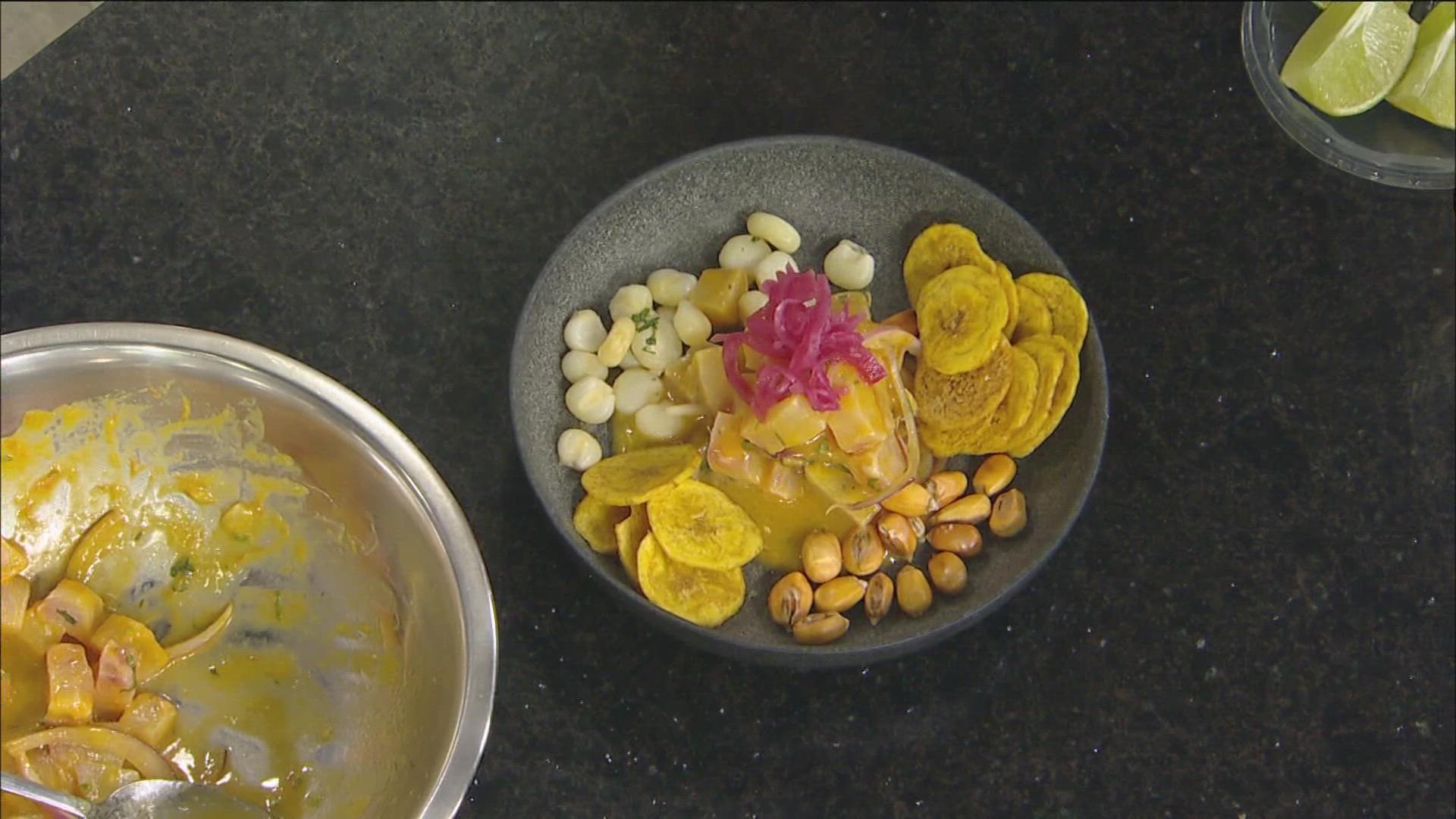 Pedro Wolcott, Owner and Chef of Guacaya Bistro, joined KARE 11 News Saturday to share his ceviche recipe.
