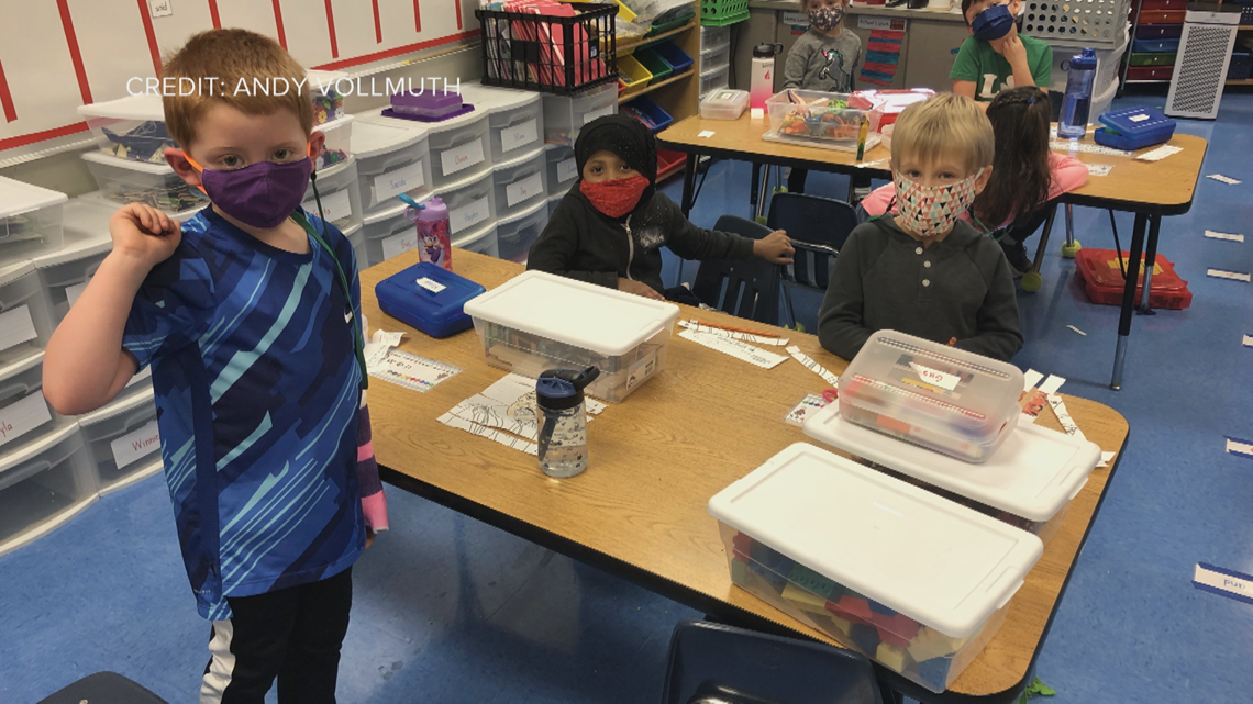 Elementary students return to in-person learning - Vimarsana News