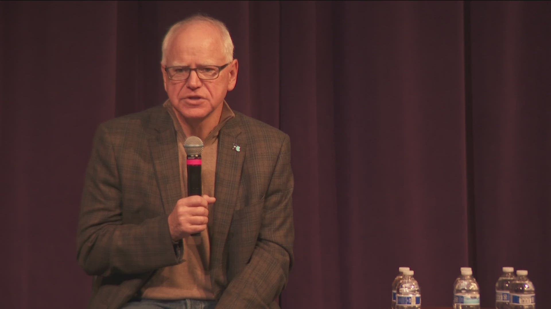 The town hall hosted by Governor Walz and former Congresswoman Gabby Giffords focused on reducing gun violence. 