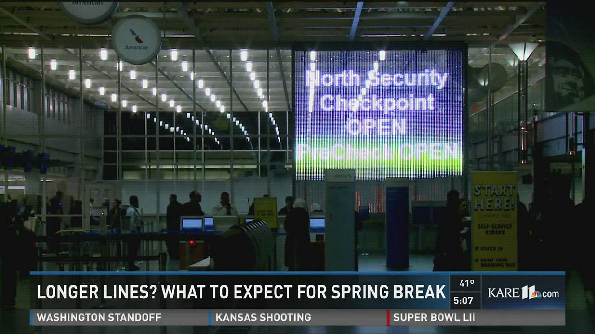 Longer lines? What to expect for spring break