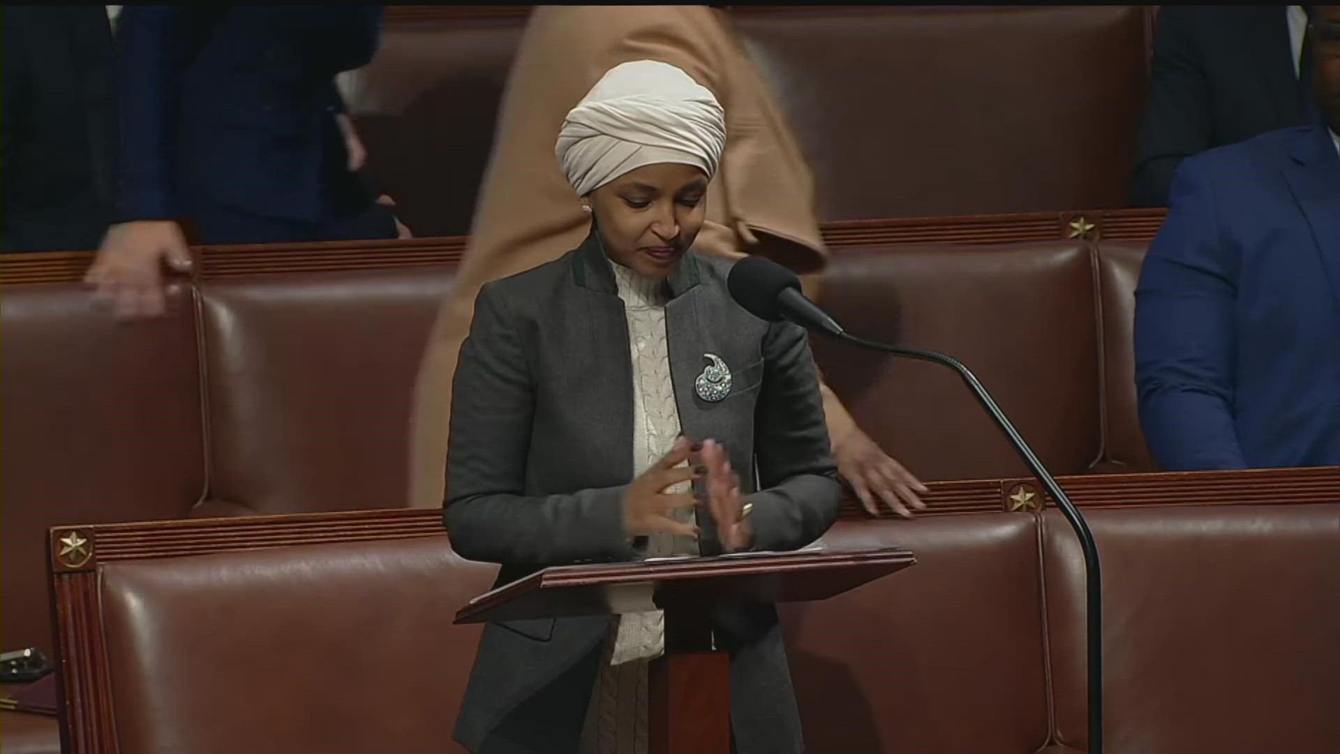 The vote to remove Rep. Ilhan Omar was along party lines and the debate showed how divided Democrats and Republicans are.