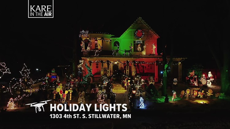 KARE in the Air: Stillwater holiday lights
