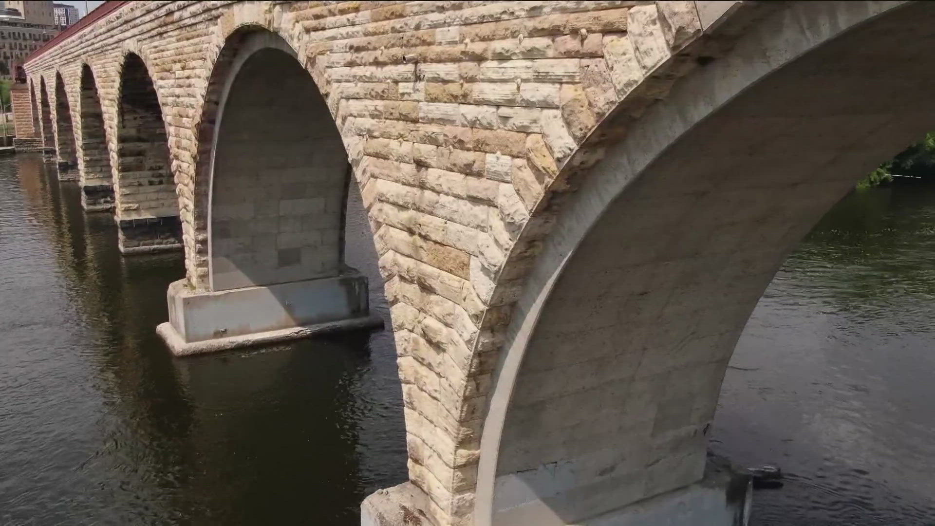 Minneapolis' historic and iconic Stone Arch Bridge is opening back up to the public. 