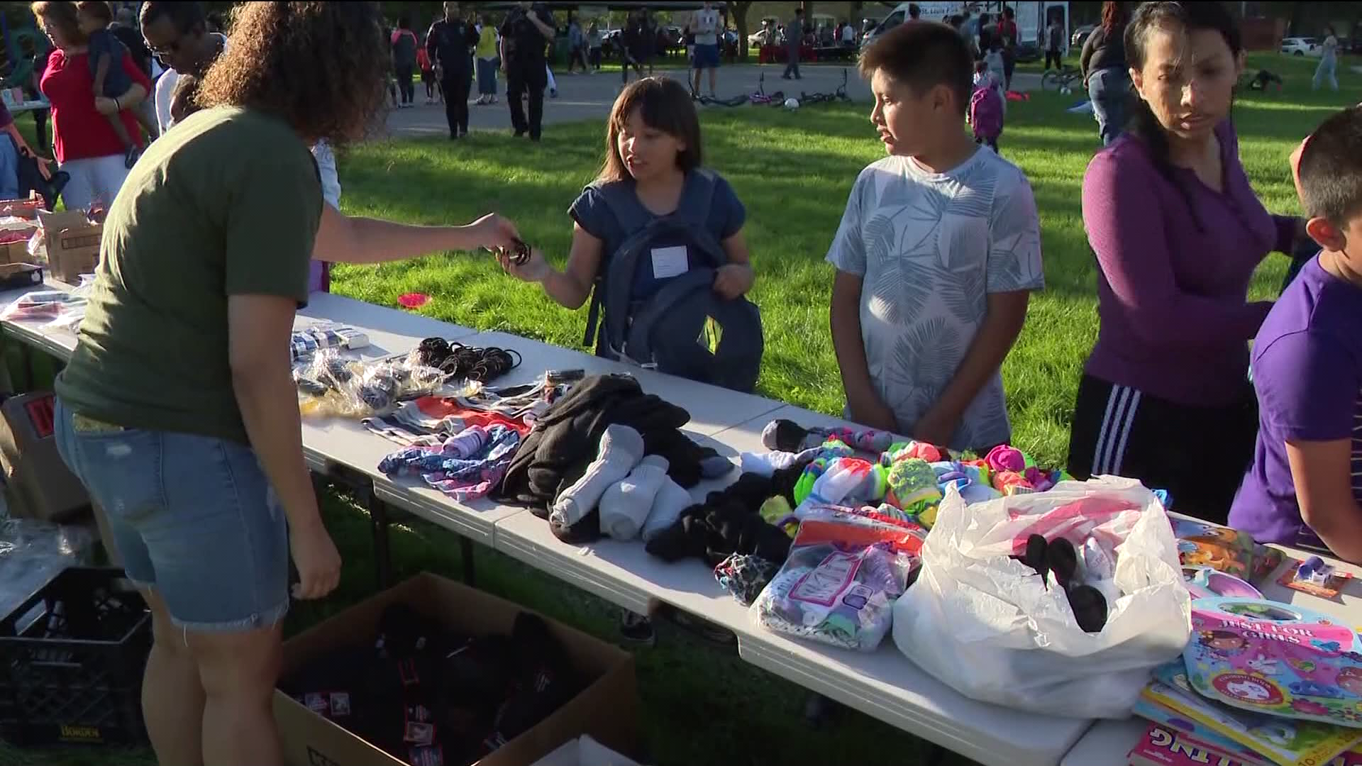 Back-to-school season is in full swing. As families prepare for that special first day, complete strangers are making sure kids have the supplies they need.