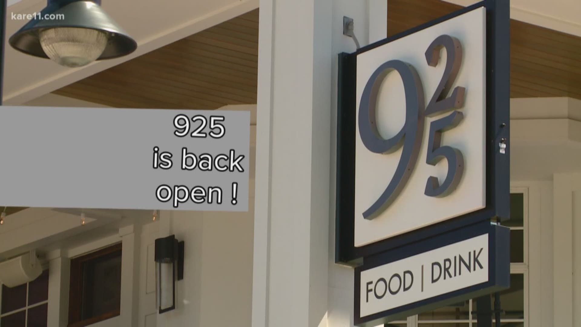 Wayzata's ninetwentyfive has reopened after a brief closure to revamp everything from the menu to the uniforms of the staff. https://kare11.tv/2sYV180� Subscribe to KARE 11: https://www.youtube.com/subscription_center?add_user=kare11 � Watch more KARE