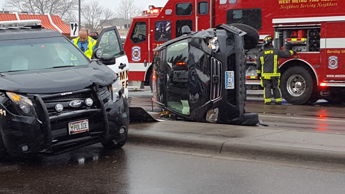 New Hope police car involved in crash