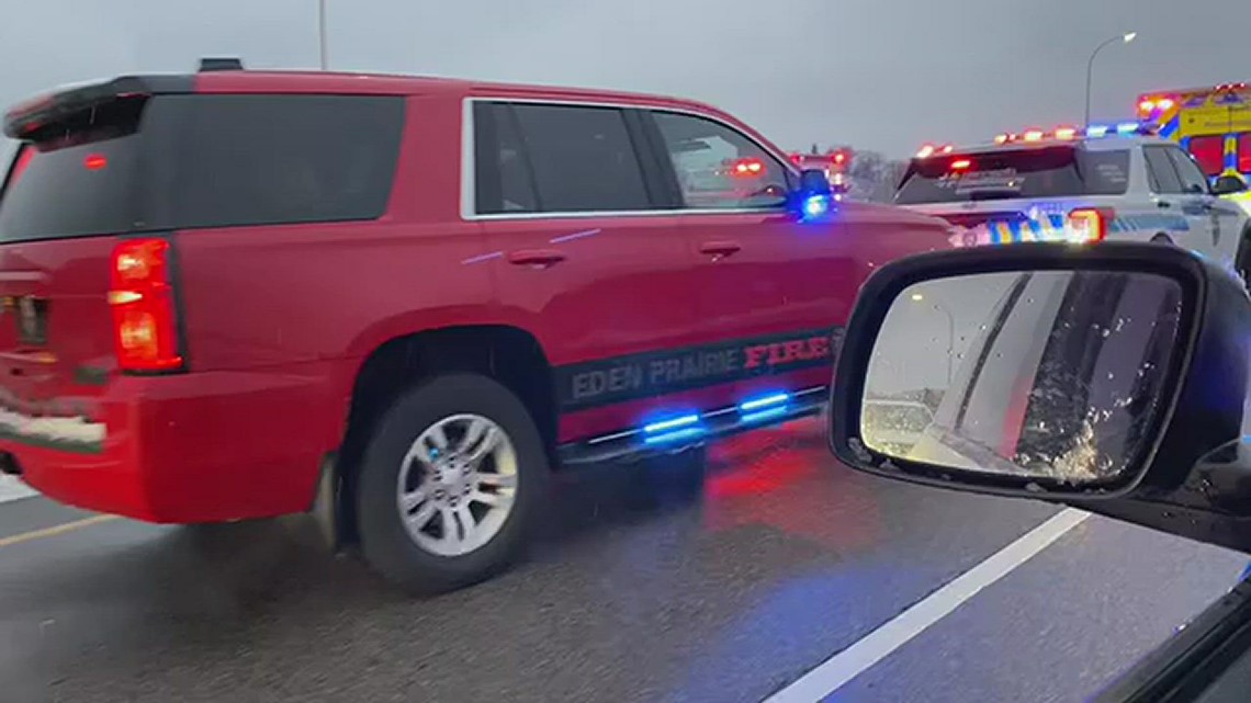 School bus vs. car crash in