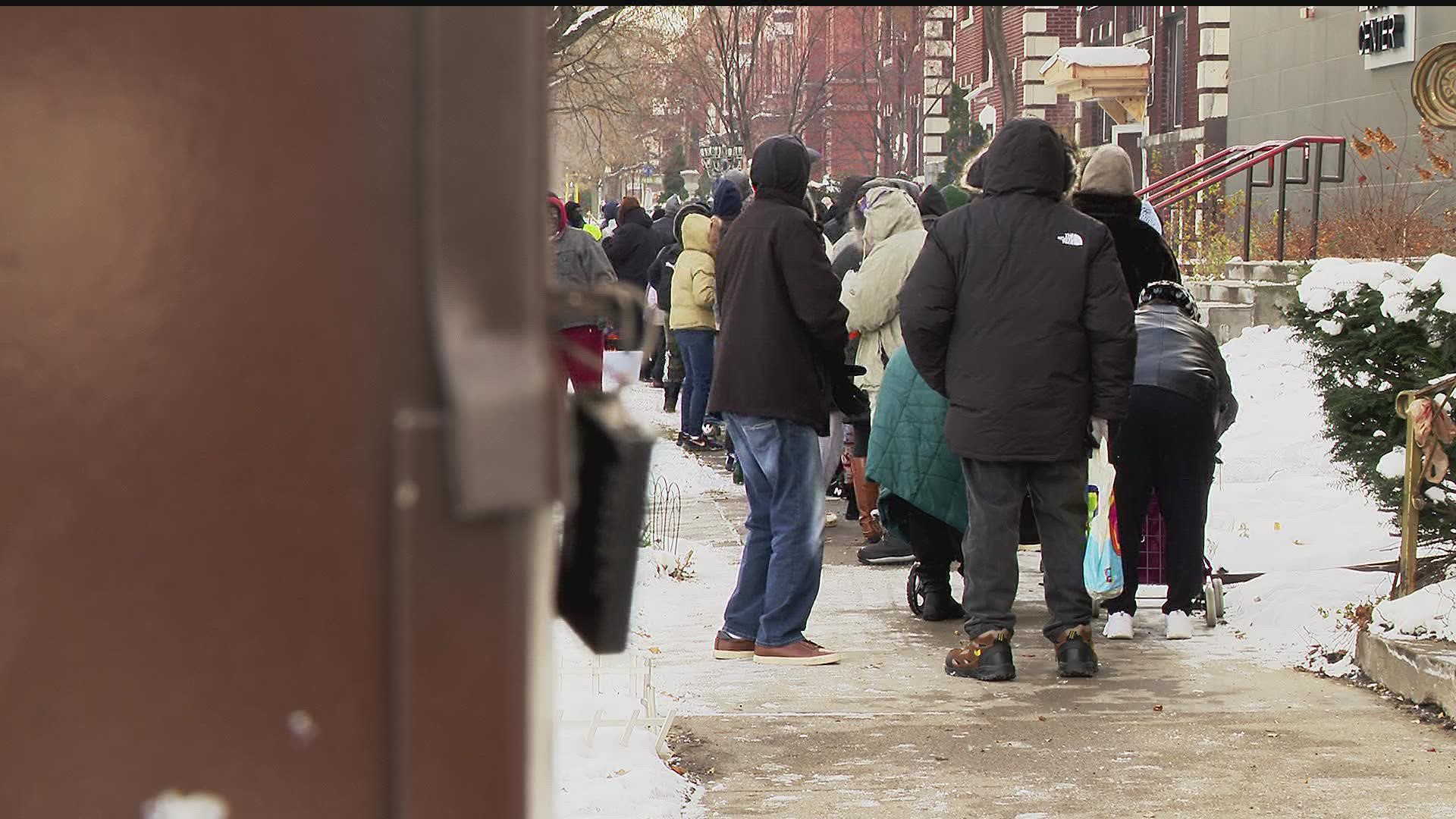 Guild said individuals have told her they are seeking shelter on the light rail and bus shelters.