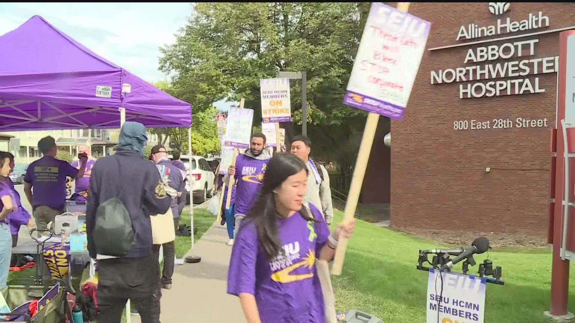 The group held a one-day picket back in May, but are still without a contract and on Monday workers start a three-day work stoppage.