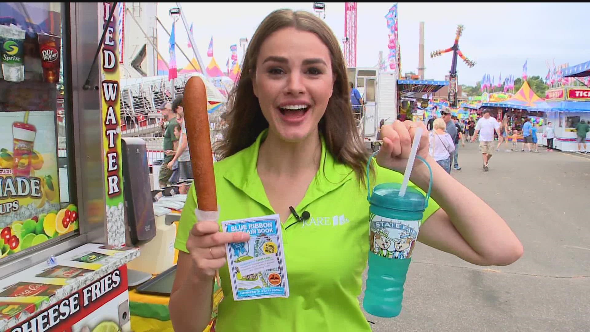 Alicia and Jenn's State Fair haul on a budget.