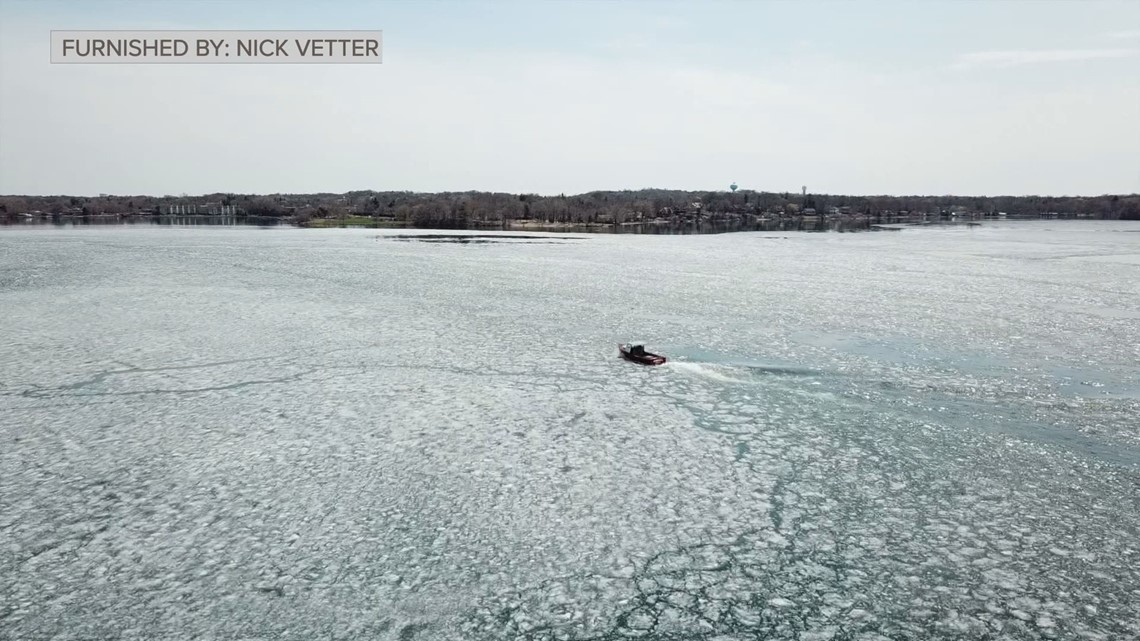 Still waiting for Lake ice out