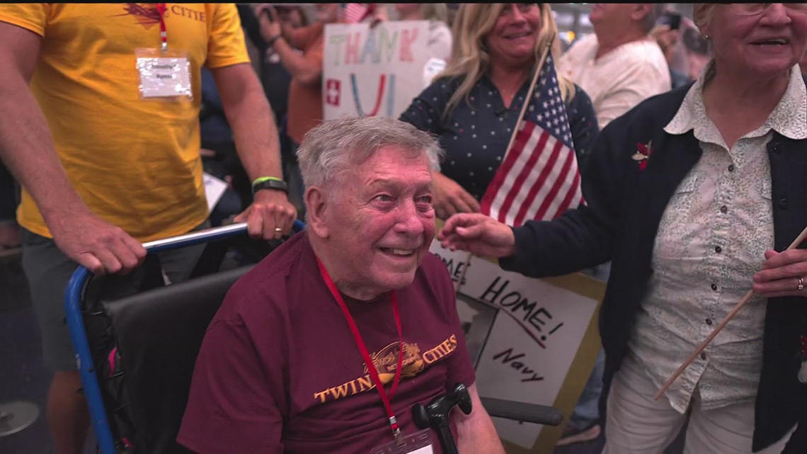 Veterans surprised with Super Bowl tickets live on KARE 11 Sunrise