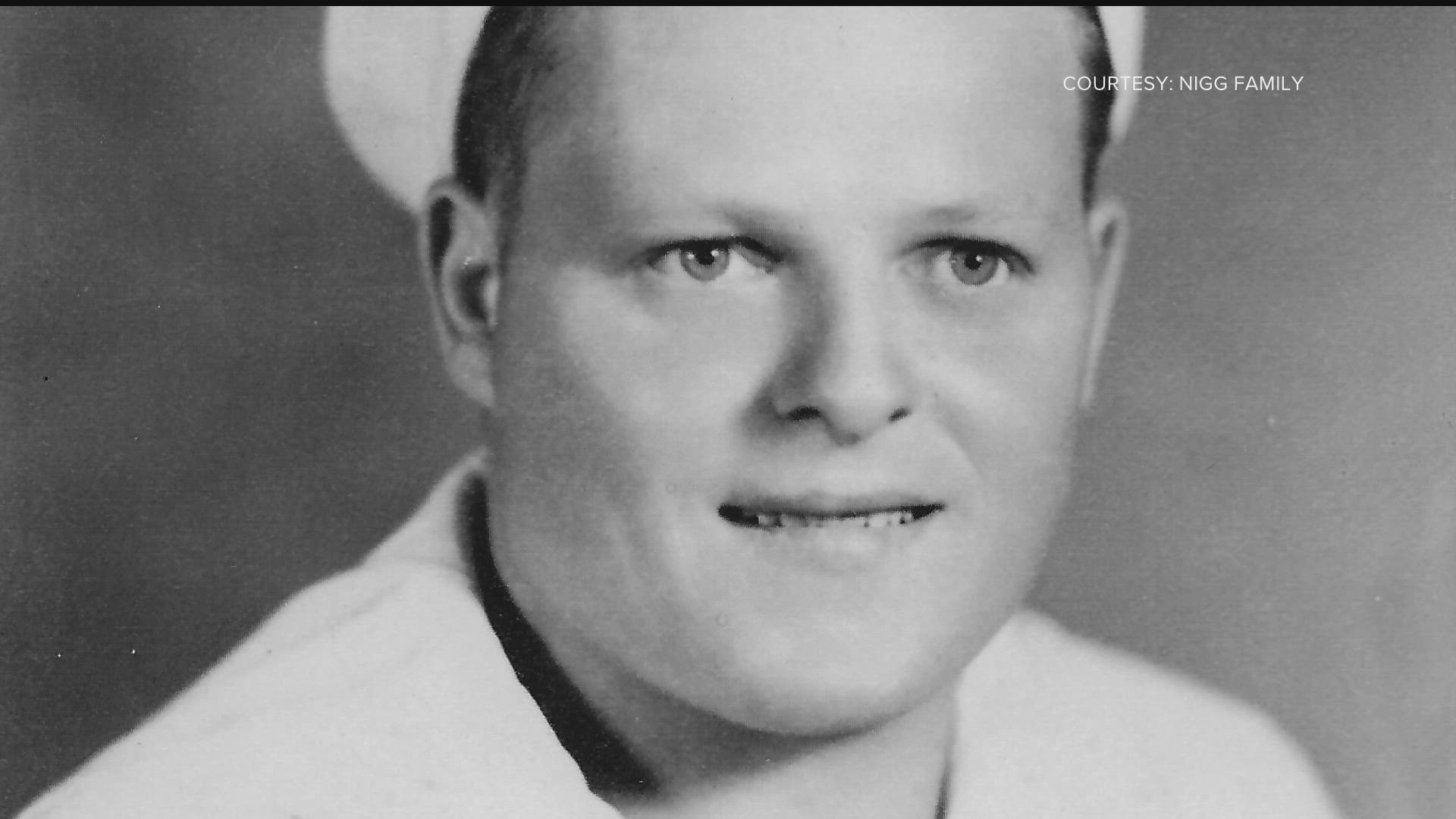 After enlisting in 1940, Budd was aboard the USS Oklahoma during the attack on Pearl Harbor. His remains were finally identified last year when a DNA test was done.