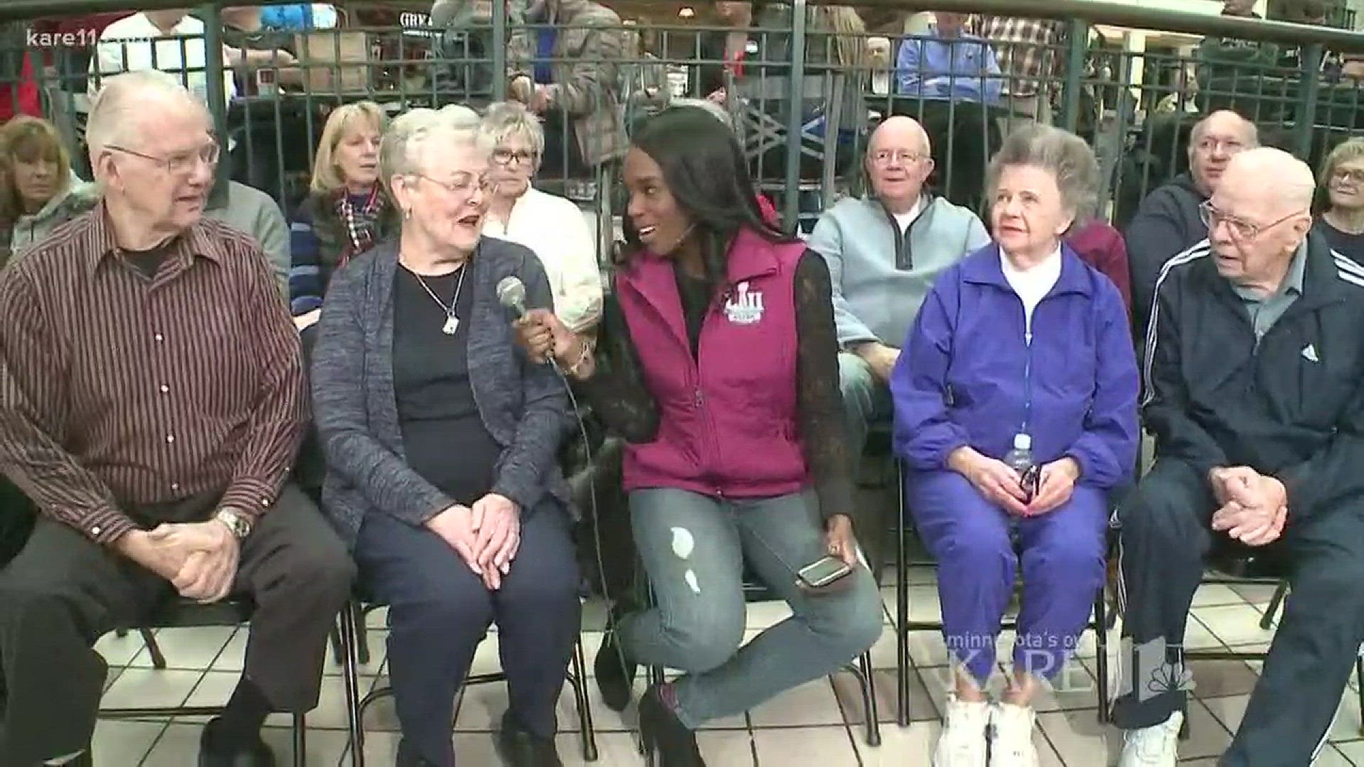 Seasoned Mall of America mall walkers share why they use the mall in their workout routines.