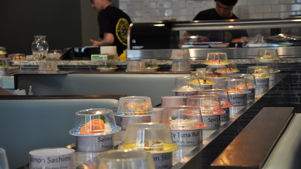 Sushi Train, 1st conveyor belt sushi spot, rolls into Mpls.