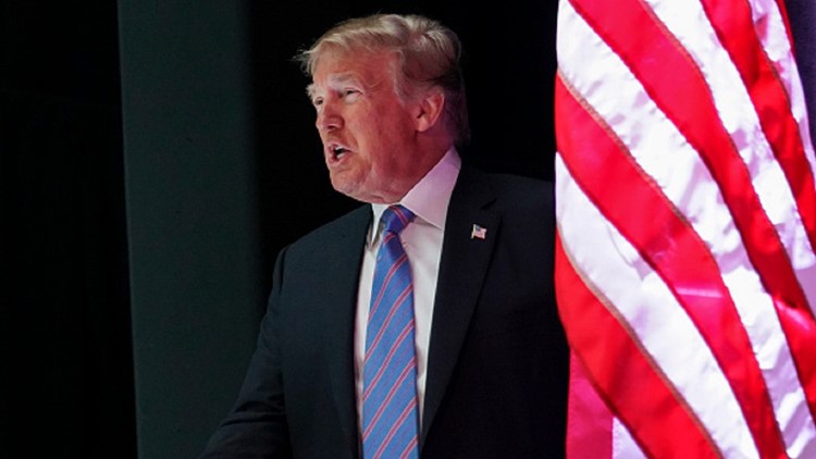 Trump defends his hard-line immigration policies to cheers in Duluth
