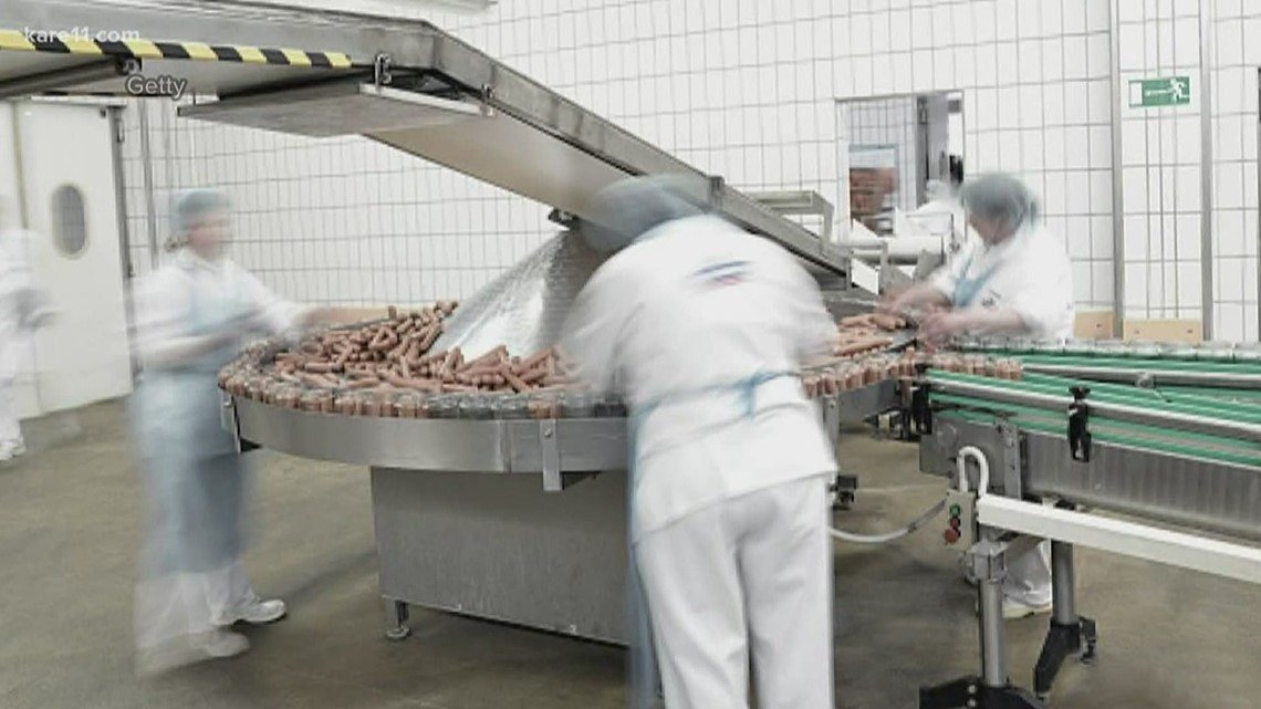 JBS Worthington reopens for meat processing