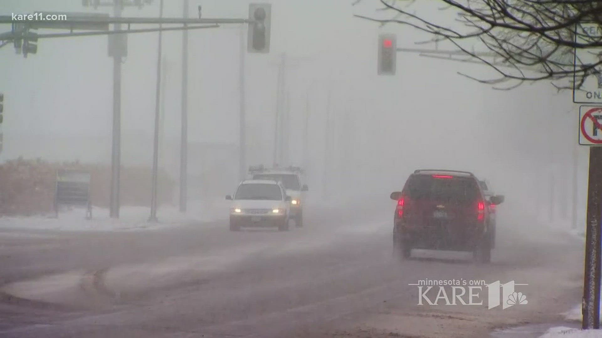 KARE 11's Zac Lashway went to Delano to talk to folks there about how they're coping with the wintry weather.