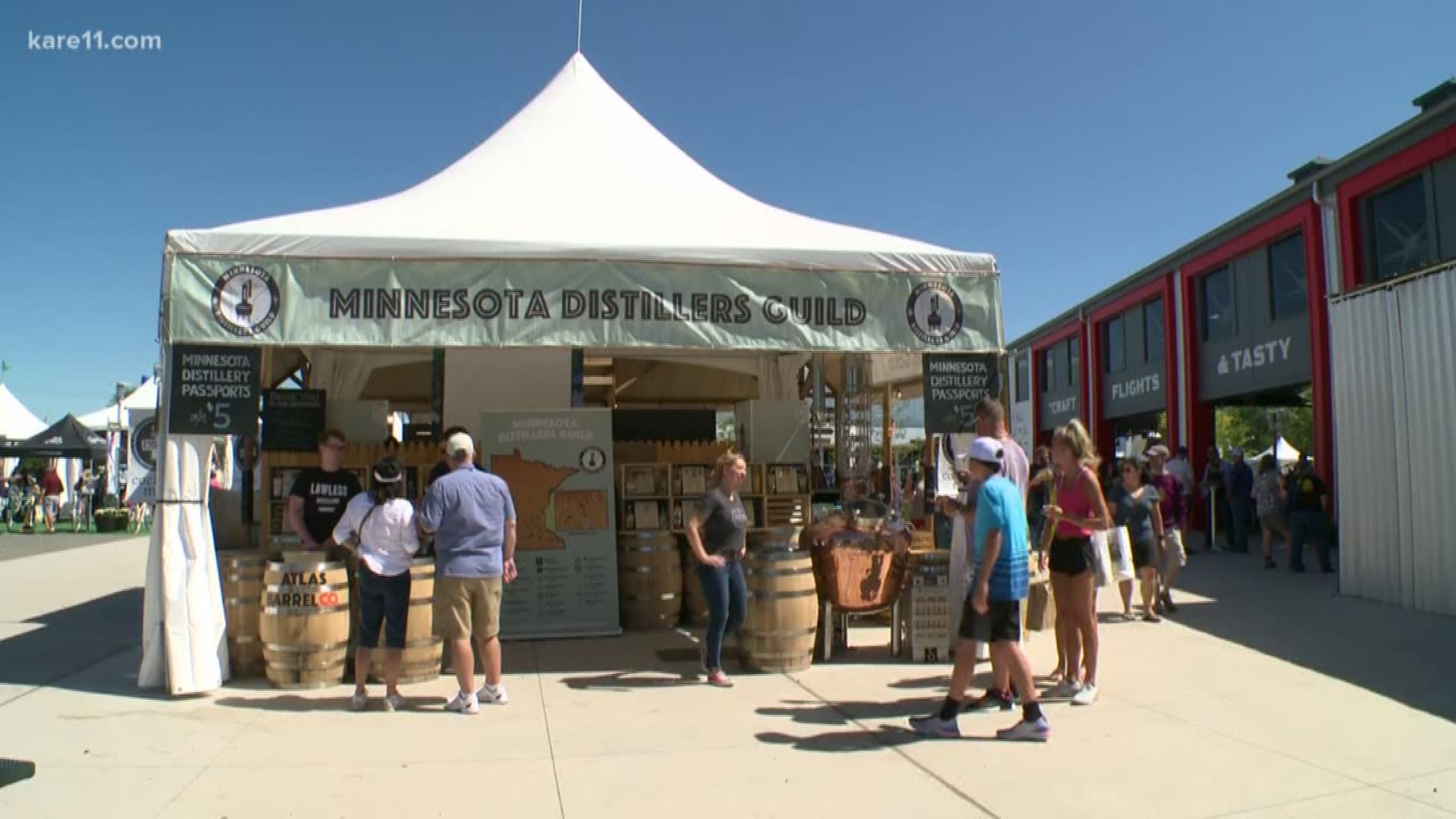 The Minnesota Distillers Guild booth can be found at the North End of the fair, next to The Hangar.