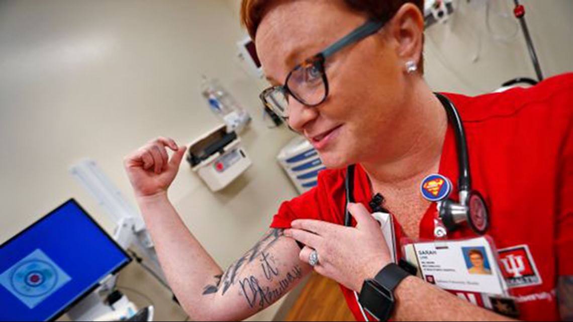 Indiana University health employees no longer have to cover their tattoos.  Here's why 