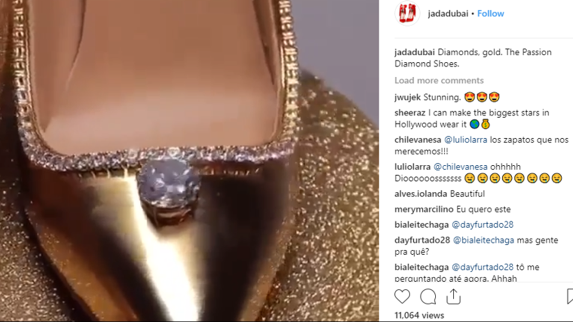 World's Most Expensive Shoes, Adorned With Diamonds, on Sale for