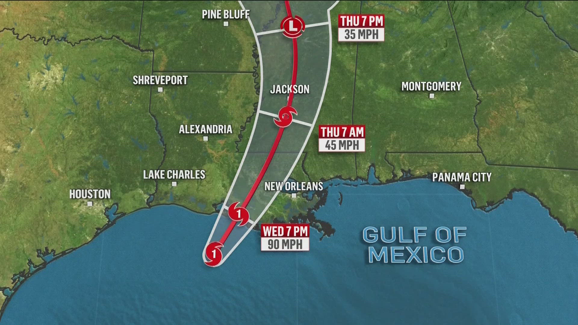 The hurricane was expected to make landfall later Wednesday, crashing into a fragile coastal region that hasn’t fully recovered from hurricanes in 2020 and 2021.