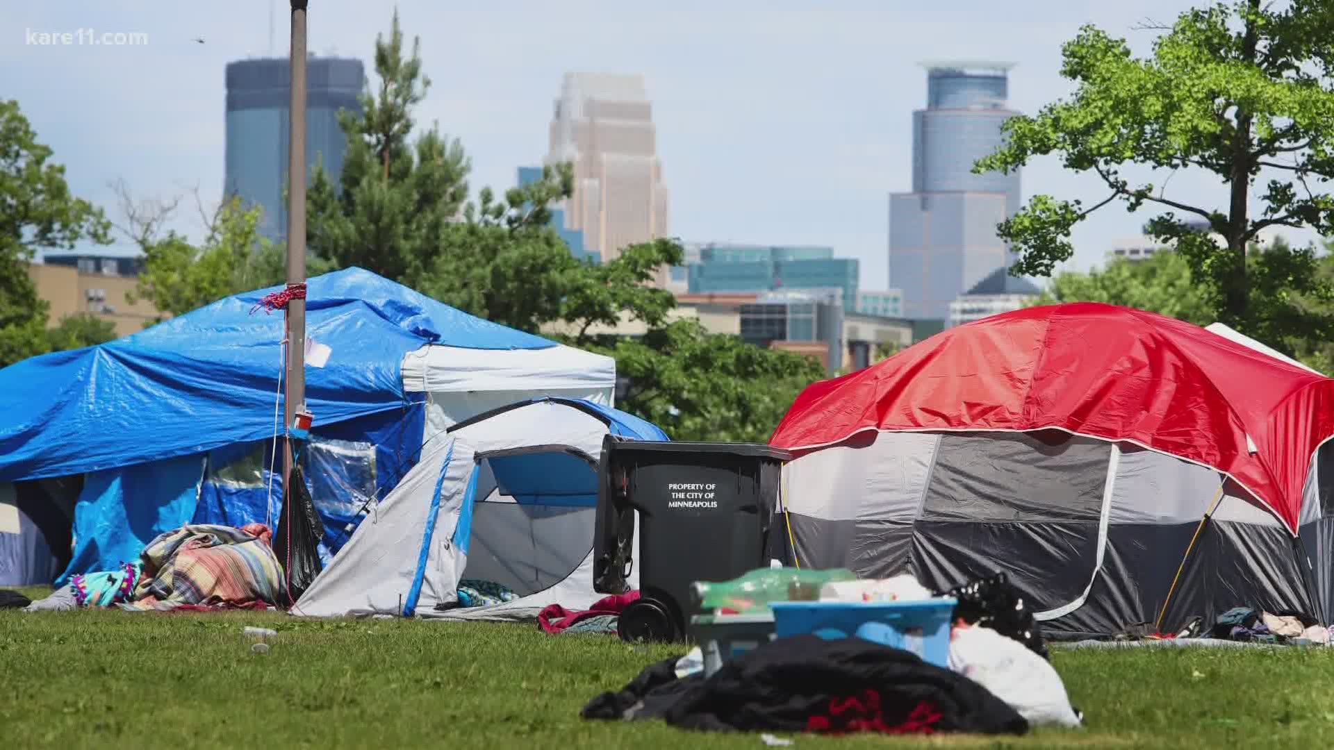 This comes after the board voted weeks ago to let the tent encampments in places like Powderhorn Park function as they were.