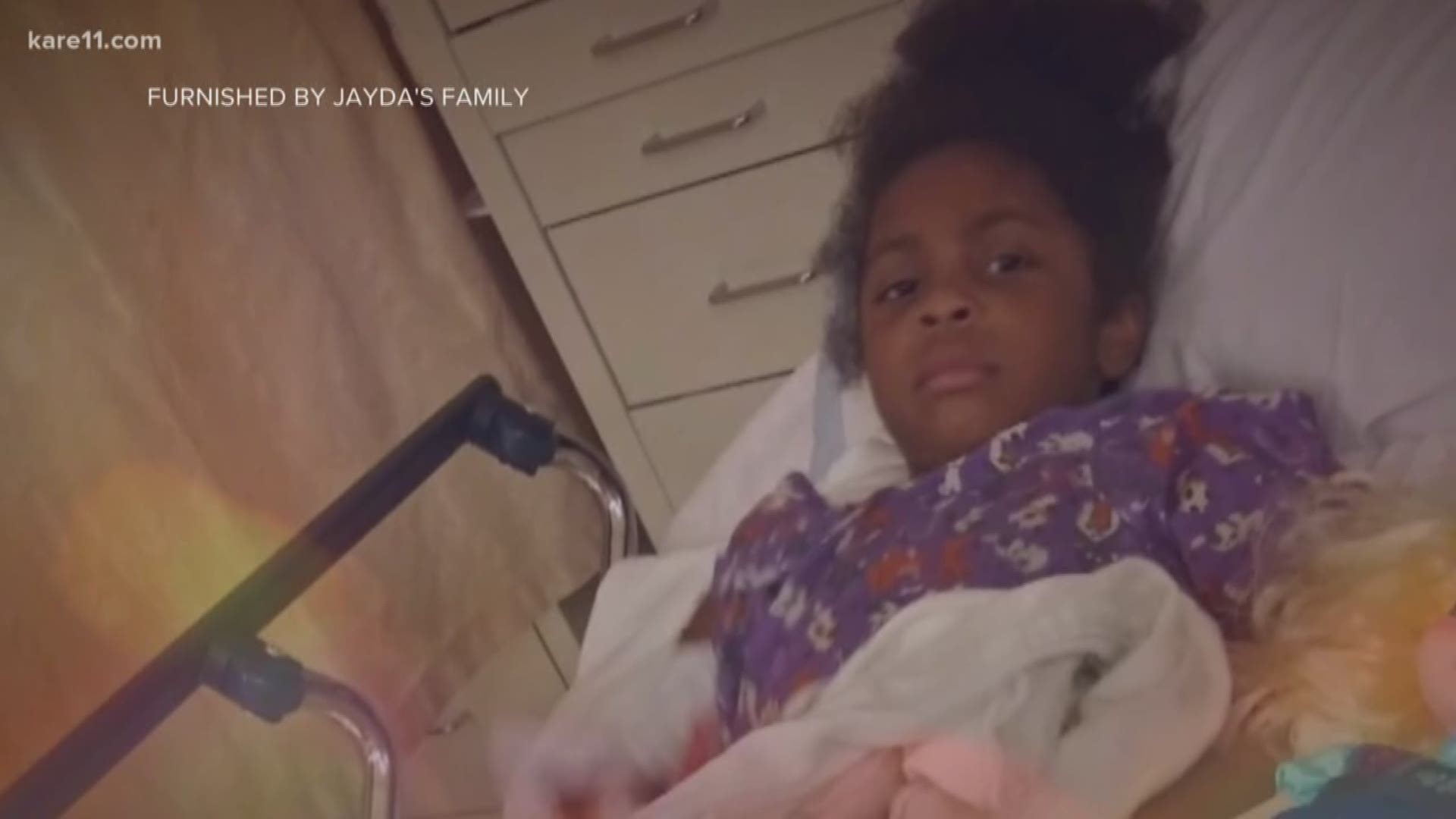A 5-year-old is recovering after being hit by a stray bullet on the north side of Minneapolis early Monday.