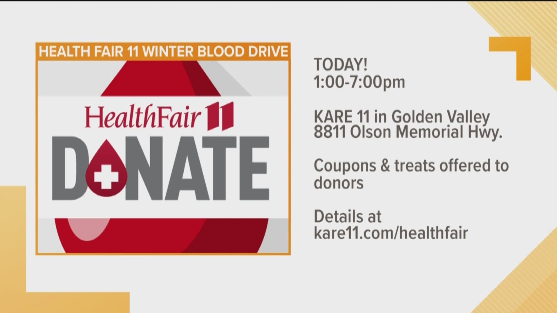 Click the link to learn 11 things you might not know about blood donation: https://kare11.tv/2H5pNWs