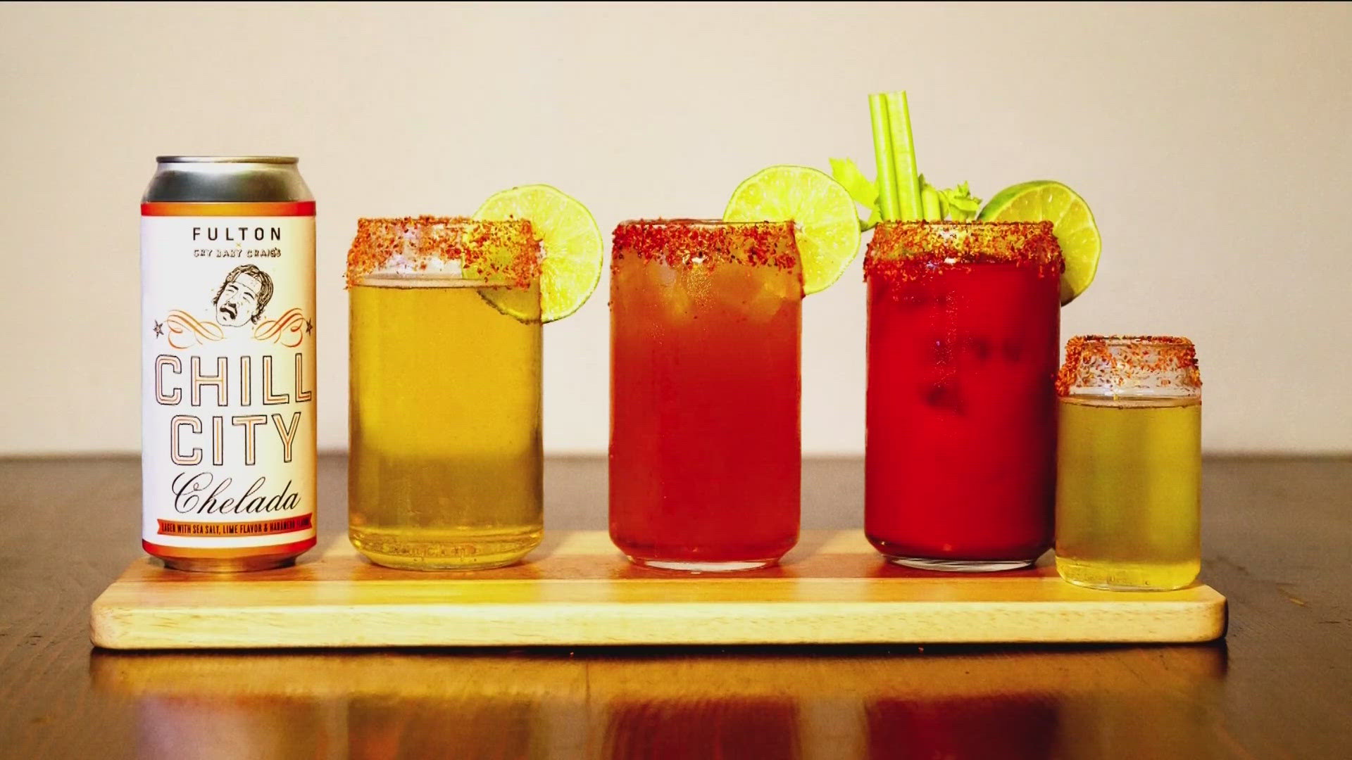 Fulton Brewing and Cry Baby Craig's are partnering to bring their new "Chill City Chelada" to a holiday hang near you.
