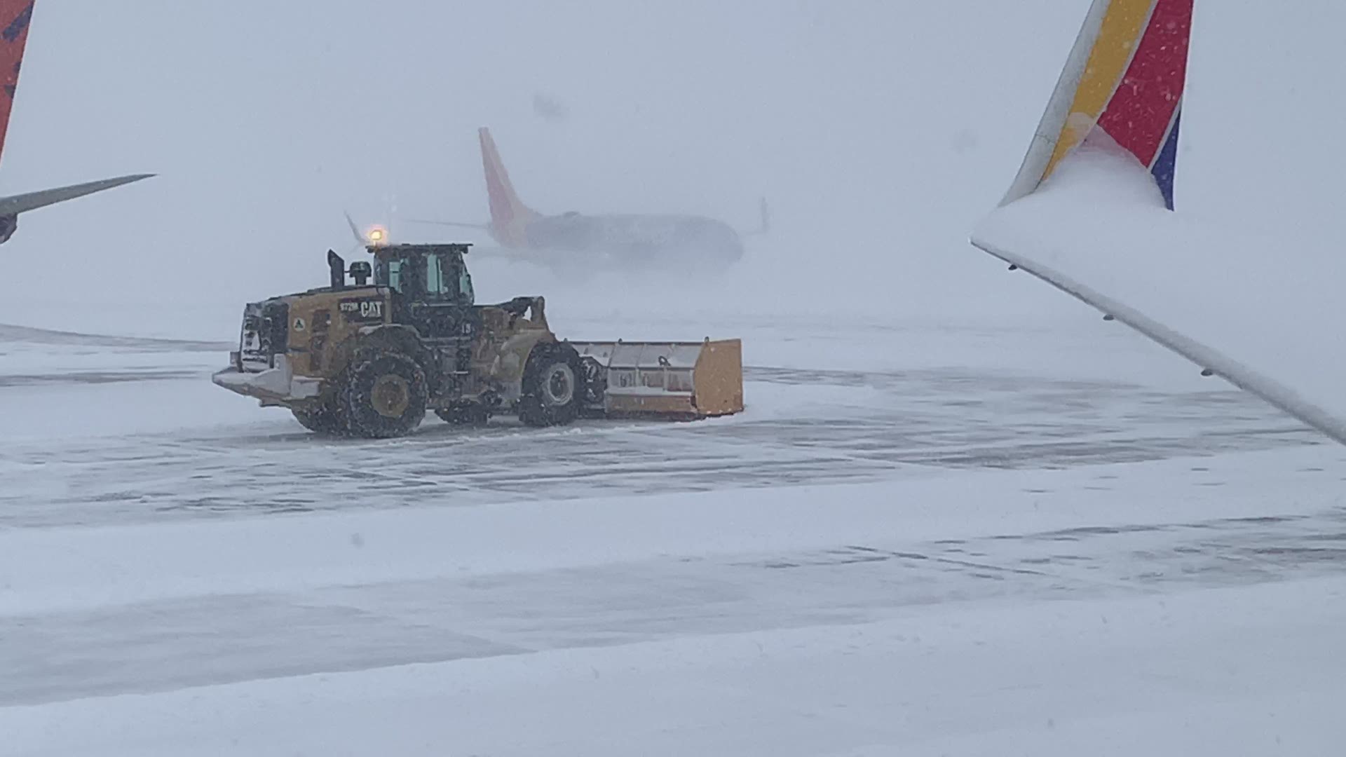 MSP Airport officials are reporting 10 cancellations and 63 delays.