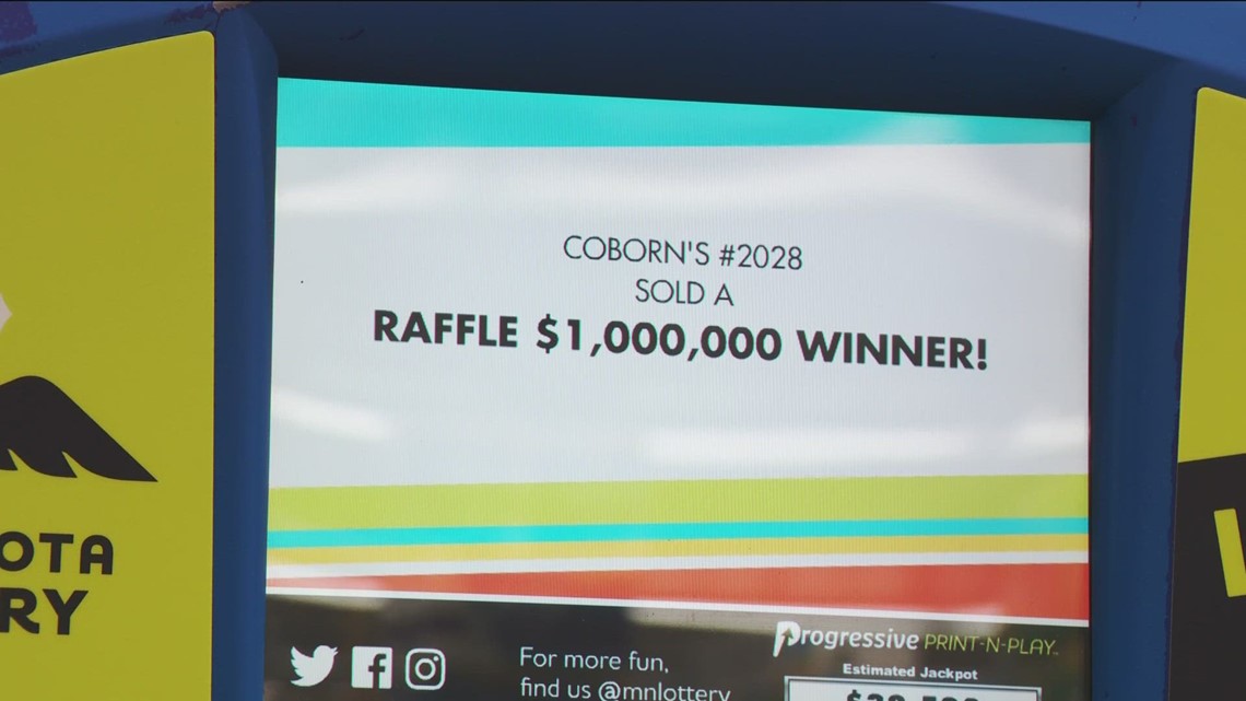 One of two million dollar raffle tickets sold in Delano