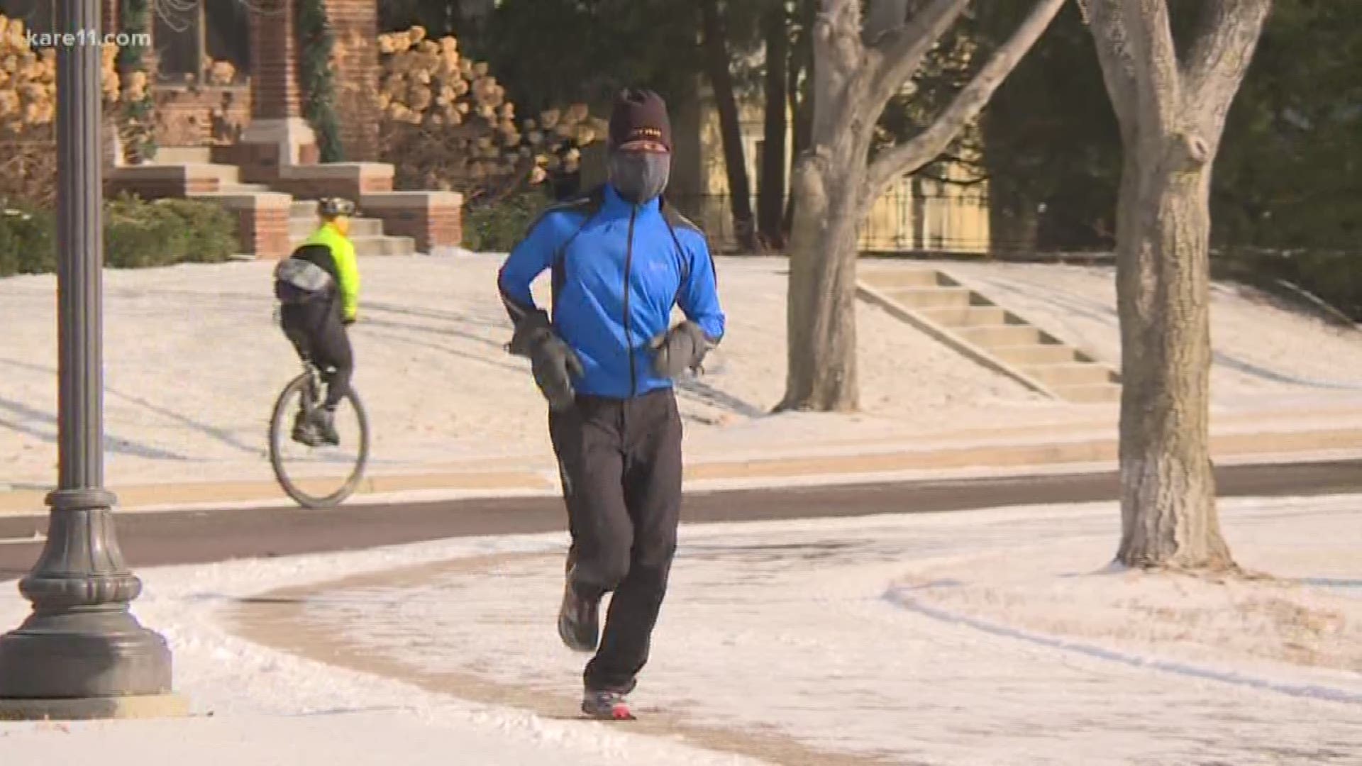 Freezing temperatures and windy conditions don't stop Minnesotans from living life. In fact for some, it's a Badge of Honor. https://kare11.tv/2Dx2il7