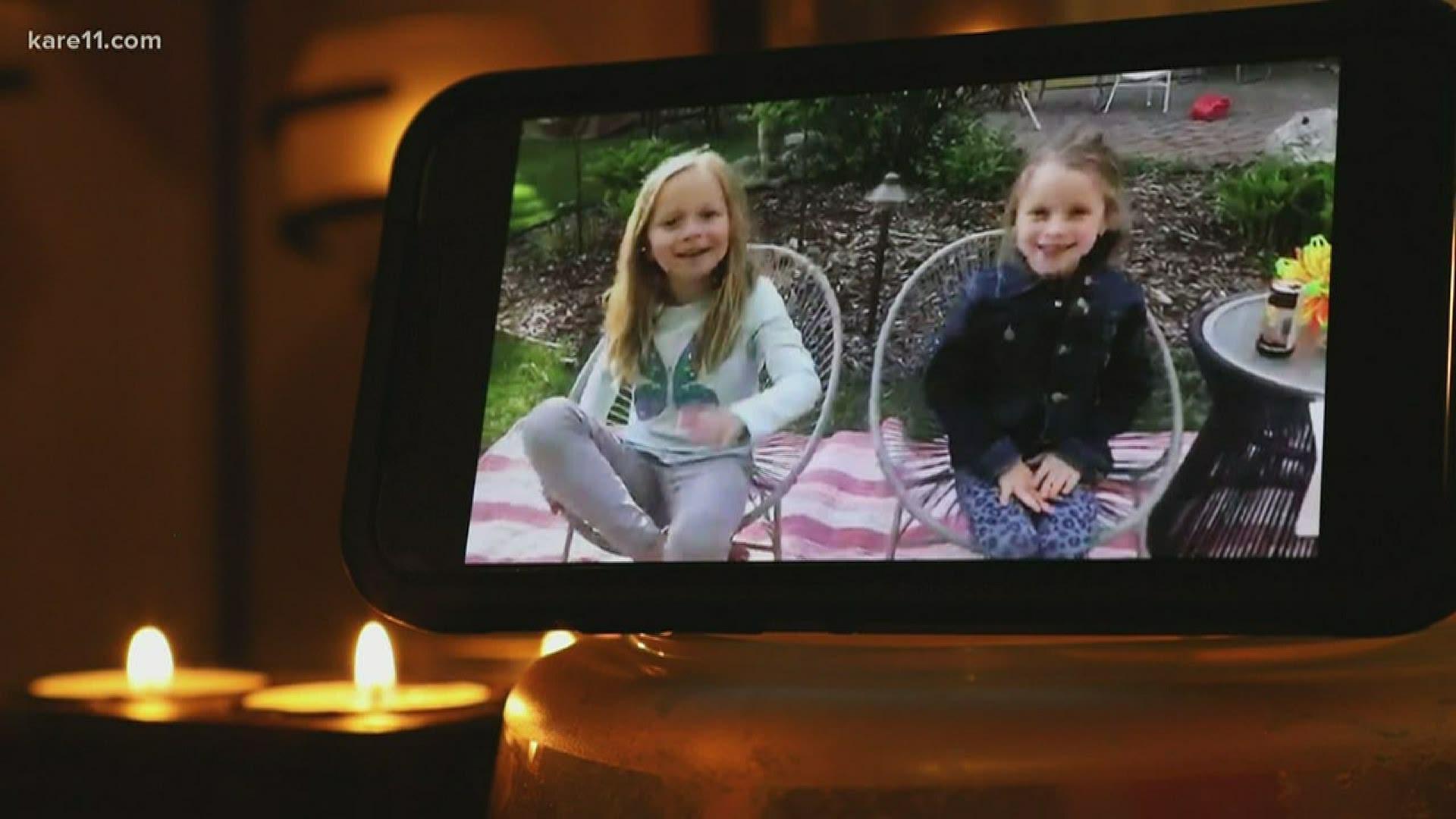 Eden Prairie twins Hadley and Elena Hayes are sharing hope with their inspiring videos.