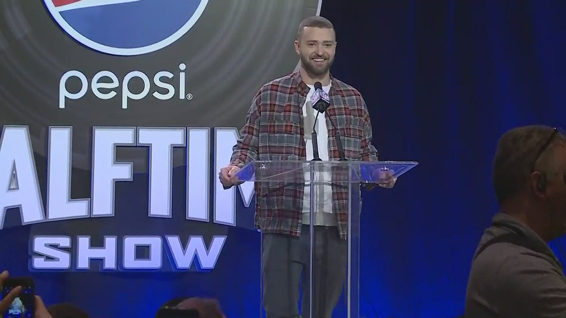 Justin Timberlake met the media Thursday to preview his big Pepsi Super Bowl 52 Half Time Show, and while doing so he talked about his impressions of Minnesota and his musical idol Prince.
