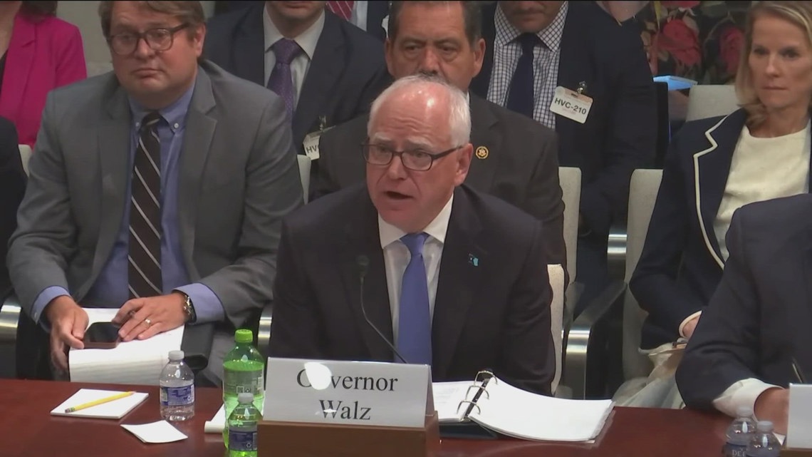 Minnesota GOP questions $430,000 bill for Gov. Walz's Congressional hearing preparation