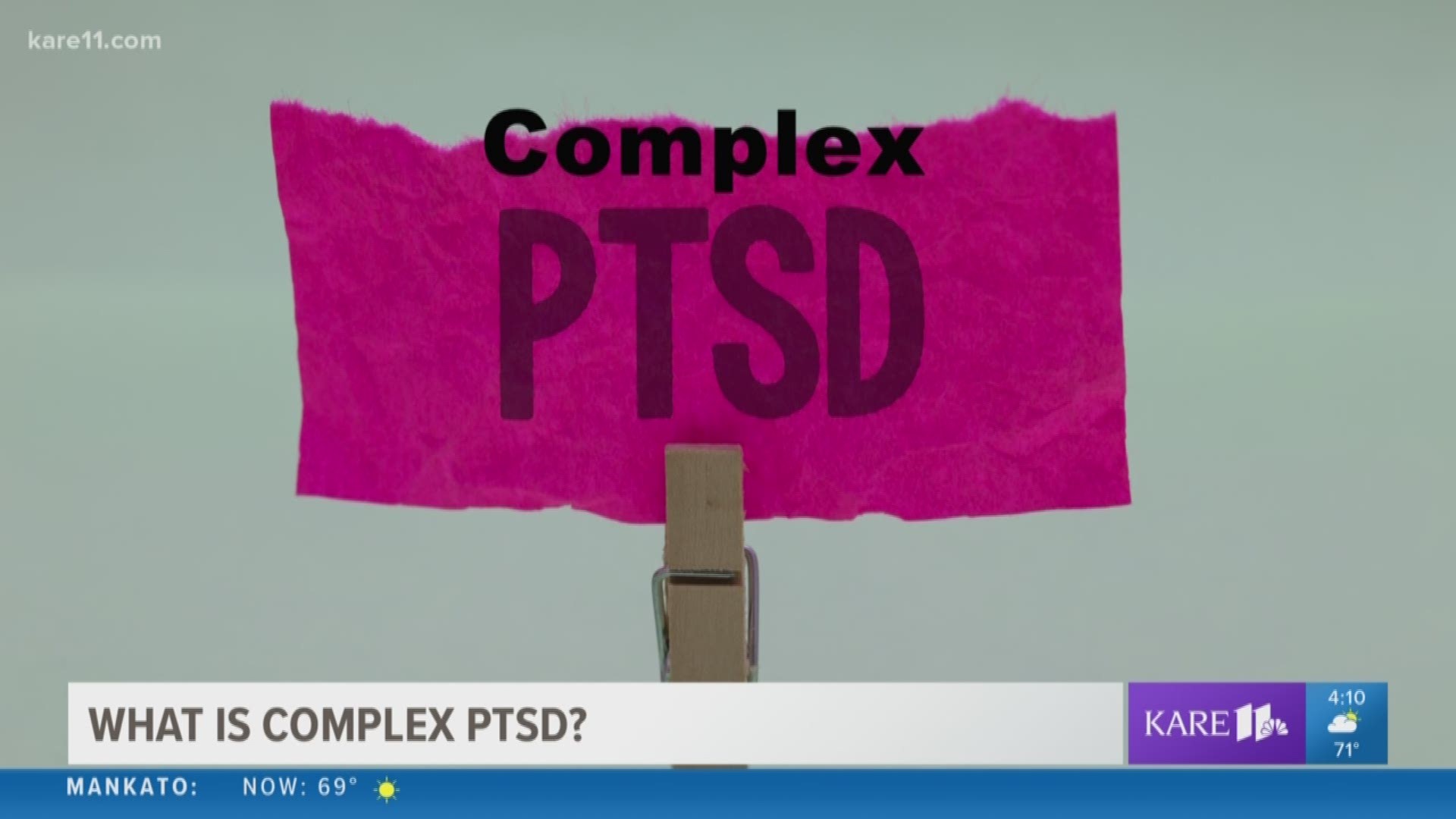 Daniel Hess, licensed psychologist at Park Nicollet, says long-term, repeated trauma can lead to a condition known as complex PTSD. https://kare11.tv/2wLHj9T