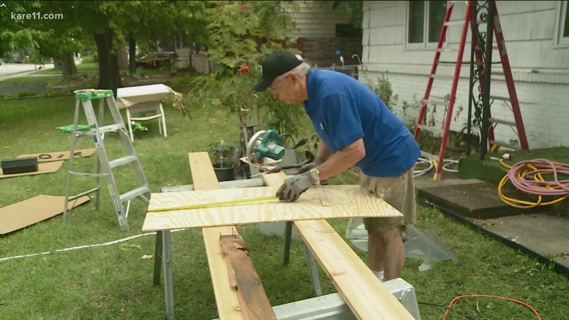 After 30 years for Graco, one volunteer is using the tools he helped create to rehab a Brooklyn Center home with co-workers on "Communities that KARE."