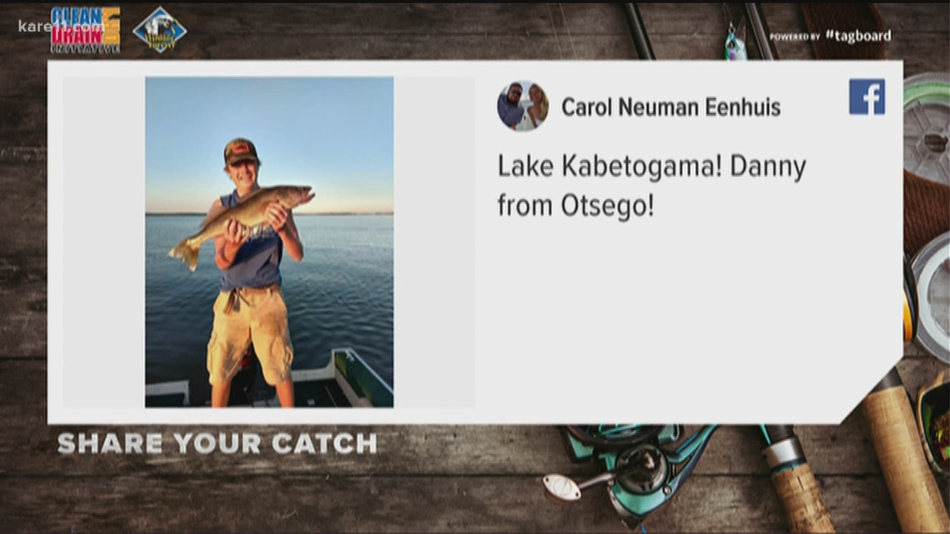 Share your photos with us on Twitter and Instagram using #KAREShareYourCatch or post them on our Facebook page. We'll share some on KARE 11 News on Saturday at 6 p.m. https://kare11.tv/2L9GvAV