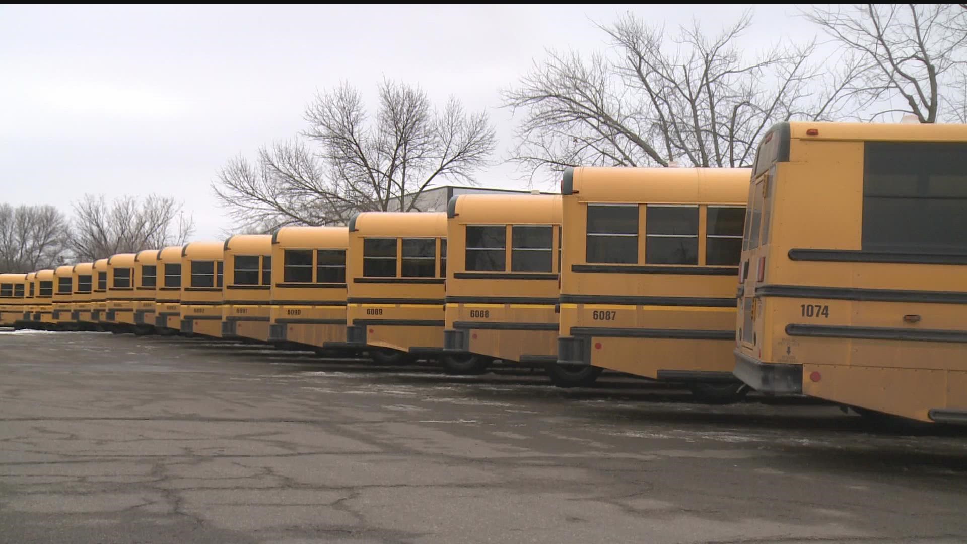 While you probably heard about the bus driver shortage at the beginning of the school year, school districts also see a dip around the holidays.