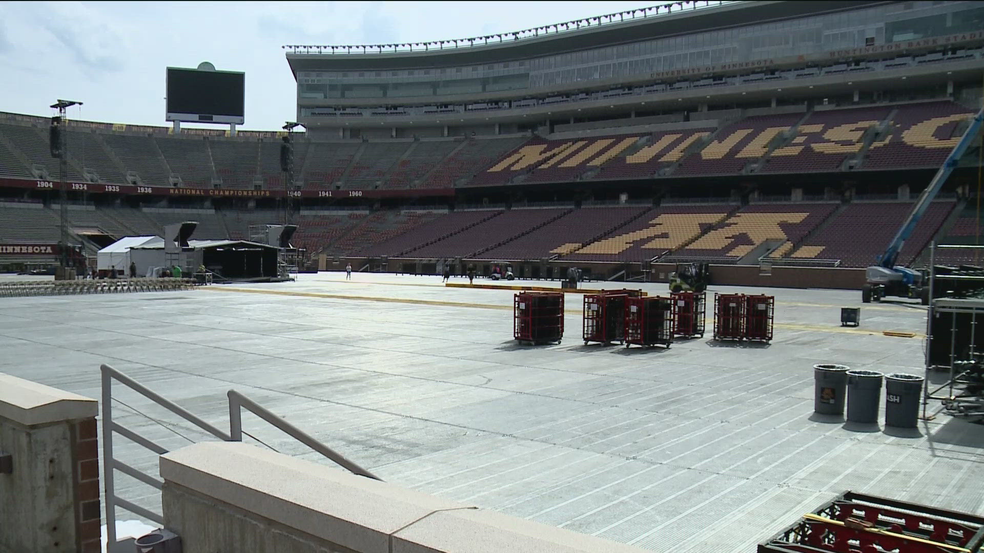 The festival is happening on Saturday at Huntington Bank Stadium.