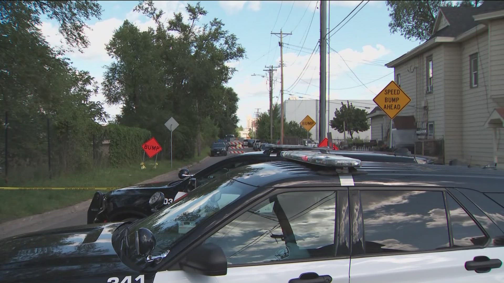 Minneapolis police were dispatched to the area of 29th and Clinton at about 1:30 p.m. on reports of gunfire.