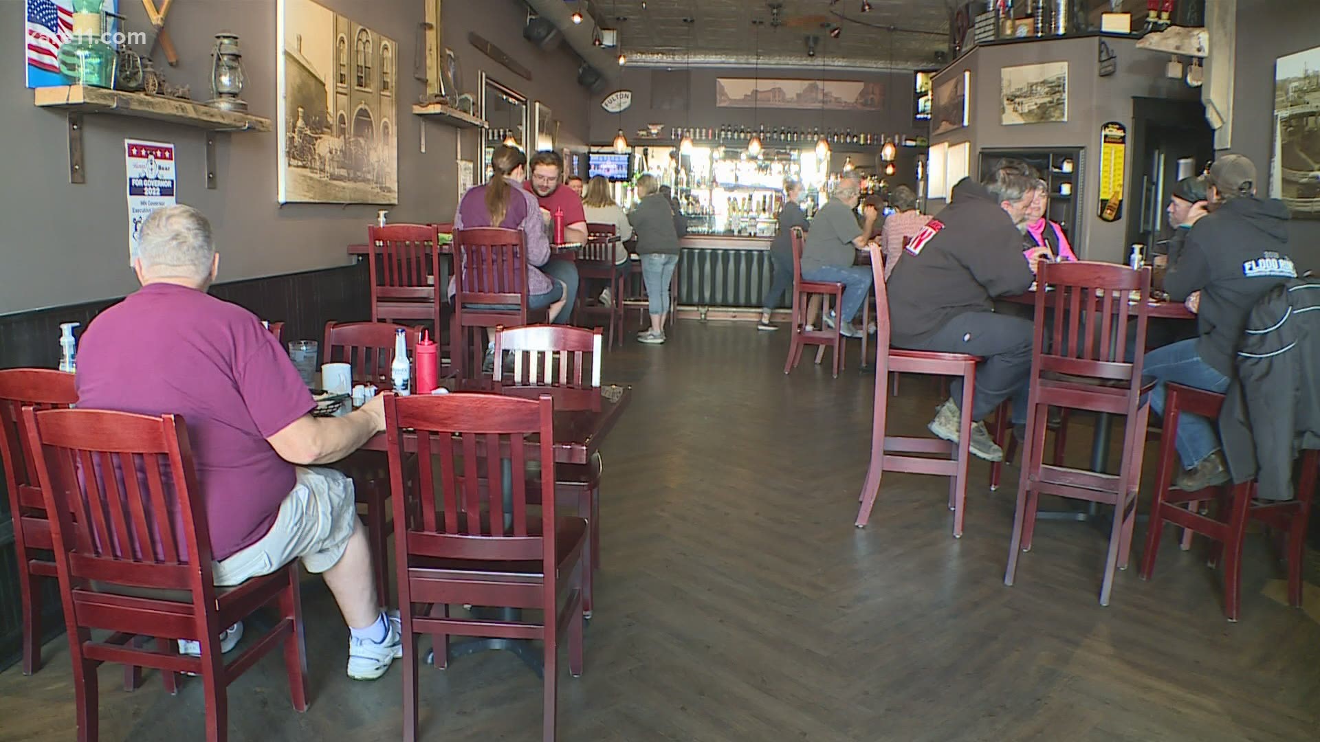 The state has fined a Hastings bar and grill $7000 for an employee mask violation and the owner plans to fight it