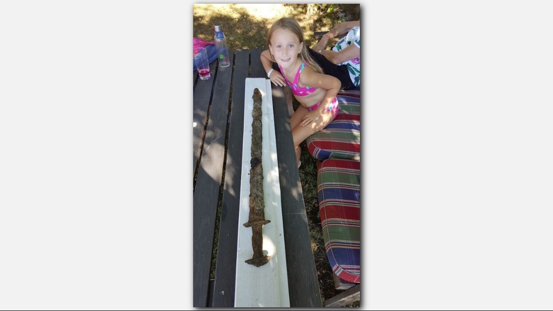 MN girl pulls 1,500-year-old Viking sword from Swedish 