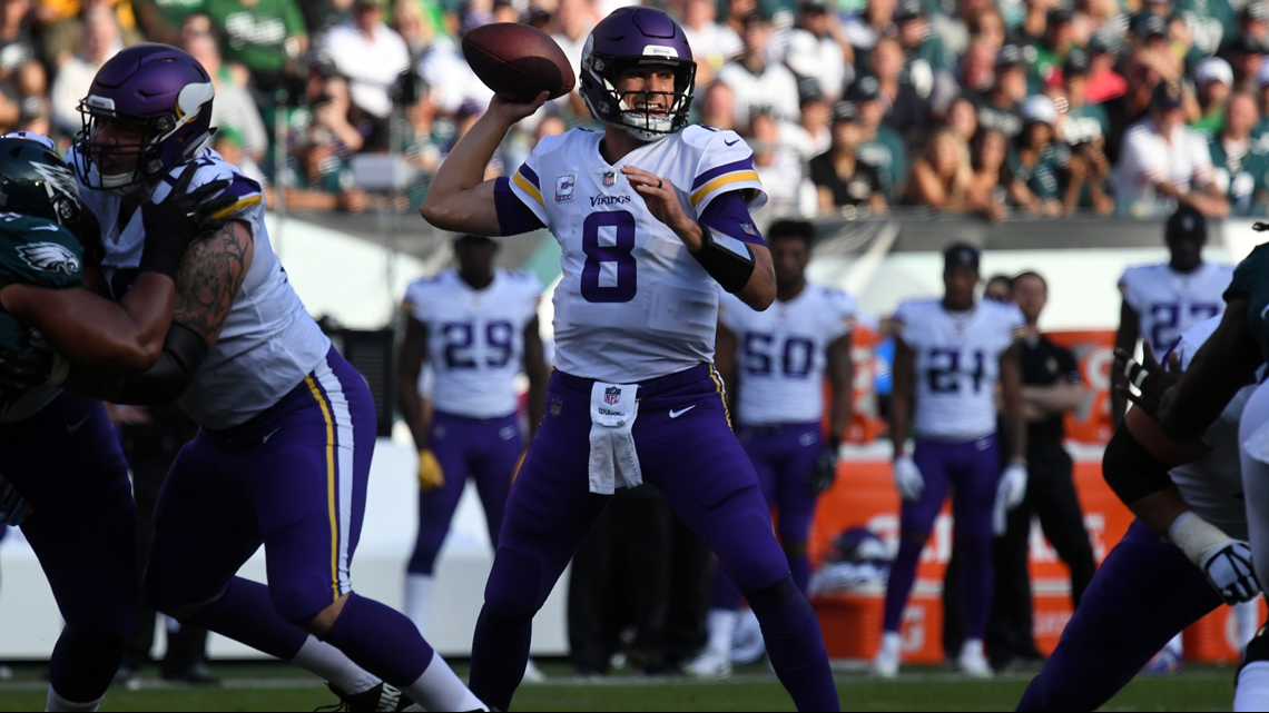 Cousins, defense lead Vikings over Eagles 23-21