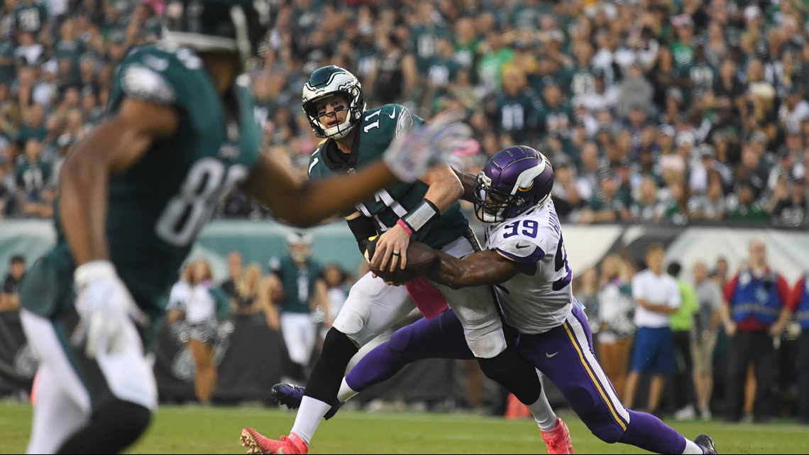 Cousins, Defense Lead Vikings Over Eagles 23-21