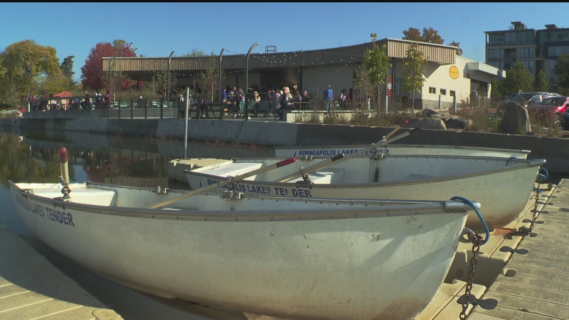 After three years, the new Bde Maka Ska Pavilion in Minneapolis finally opened Friday. The original structure burned down in 2019.