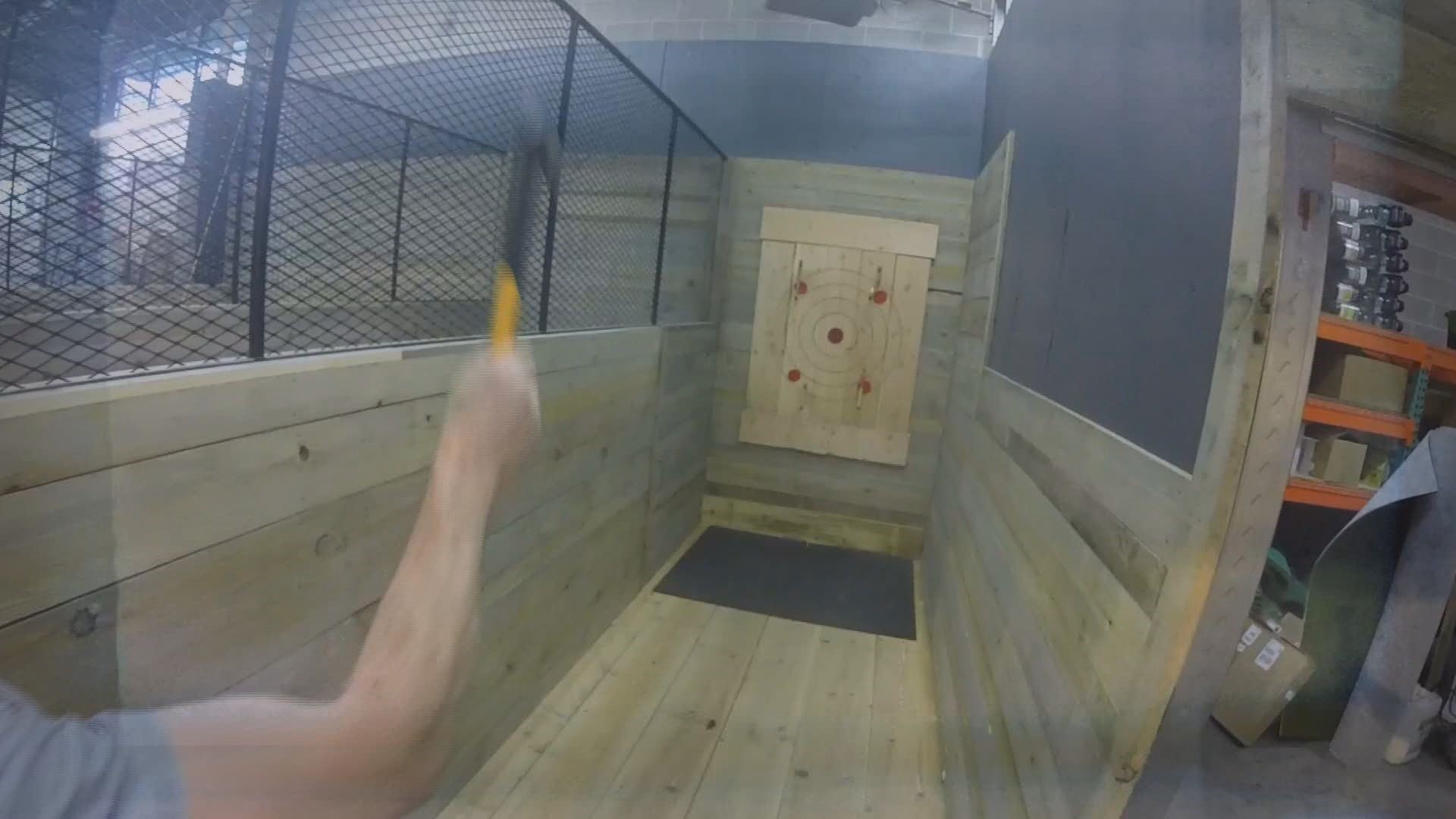 Victoria Burrow grand opening features axes, virtual reality